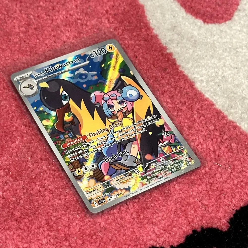 Iono's Kilowattrel #163 – Pokémon Journey Together – As Pictured